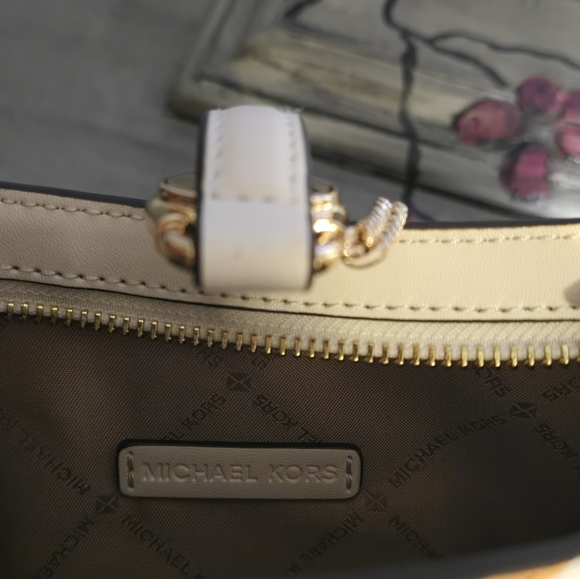 Michael Kors Lyra Golden Rod Small Pochette. NWT - Picture 7 of 10